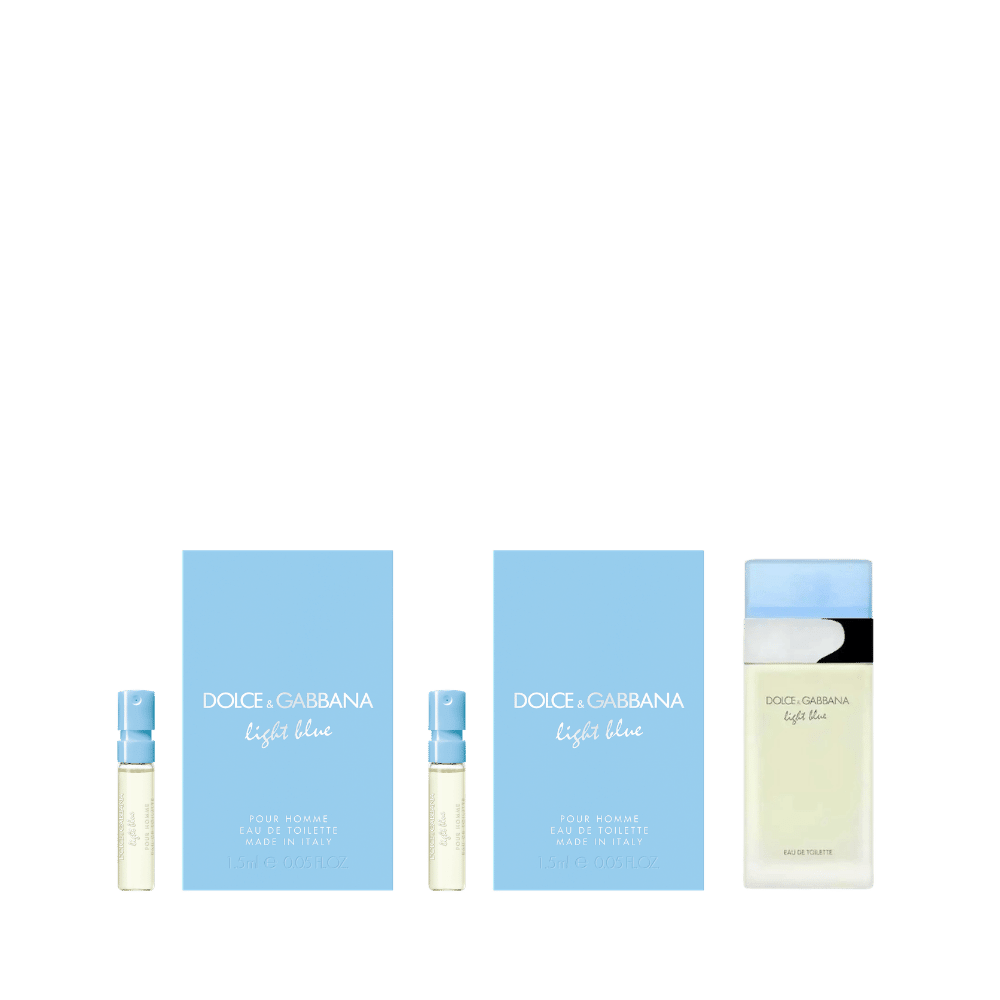 Receive 1 - pc miniature & 2 - pc frag discovery set (Worth $20) with $190 nett spend on Dolce&Gabbana (Gift with Purchase) - Metro Singapore Departmental Store - Celebrating 69 Years in SG