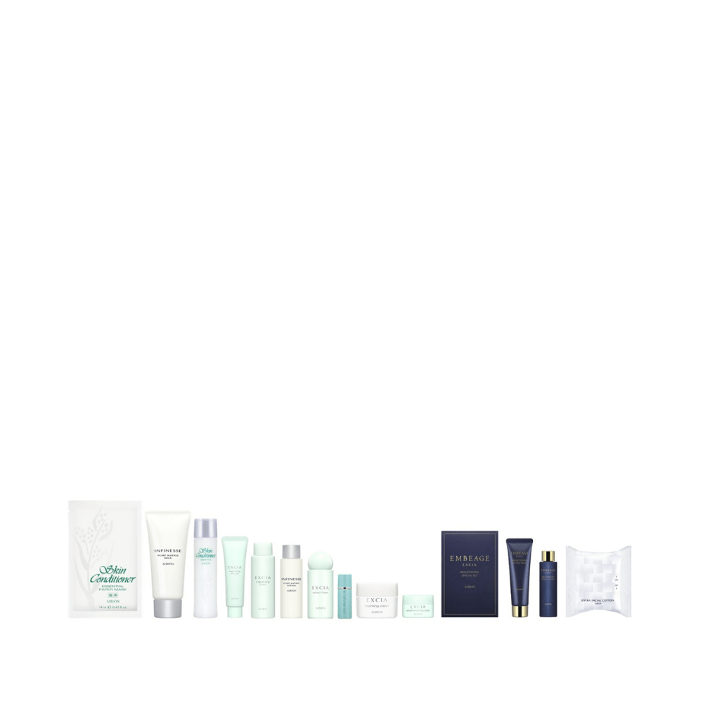 Receive 13 - pc gift (worth $383) with $490 nett spend on ALBION (Gift with Purchase) - Metro Singapore Departmental Store - Celebrating 69 Years in SG