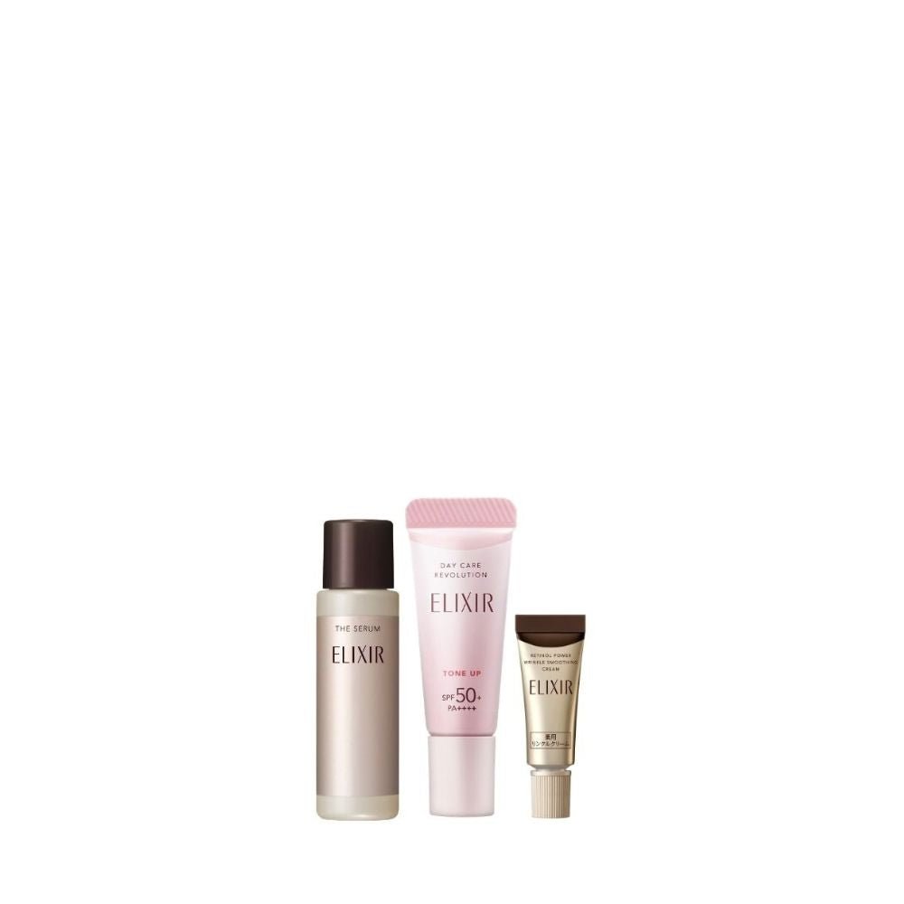 Receive 3-pc gift (worth $33) with $100 nett spend on Elixir (Gift with Purchase) - Metro Singapore Departmental Store - Celebrating 69 Years in SG