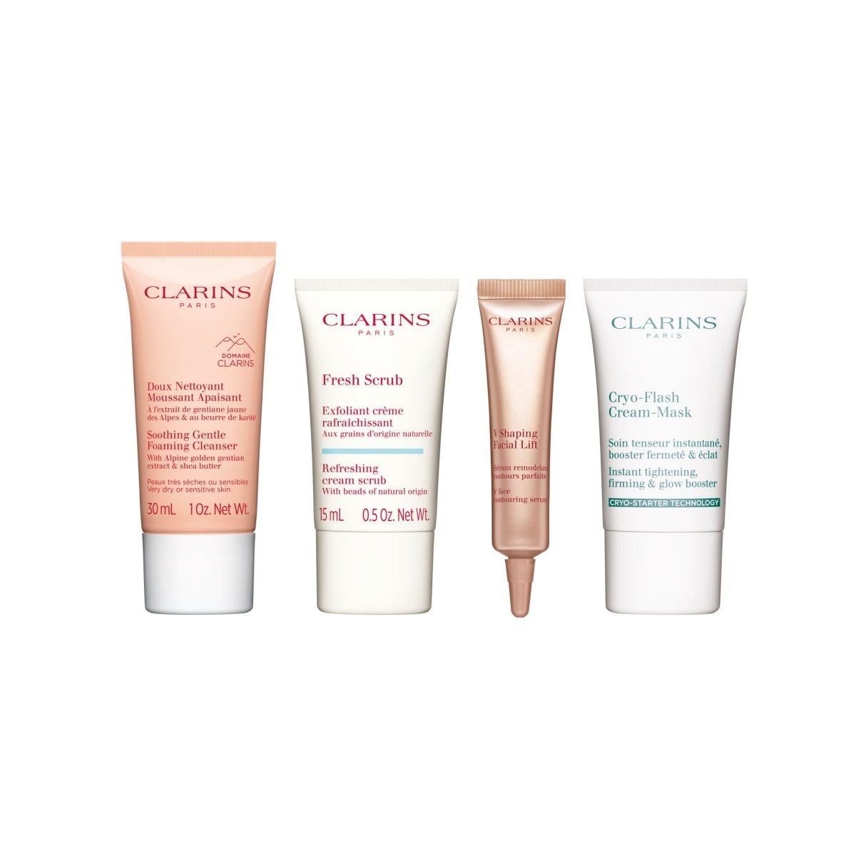 Receive 4-pc gift (worth $87) with purchase of Clarins Top 10 Best Seller (Gift with Purchase) - Metro Singapore Departmental Store - Celebrating 69 Years in SG