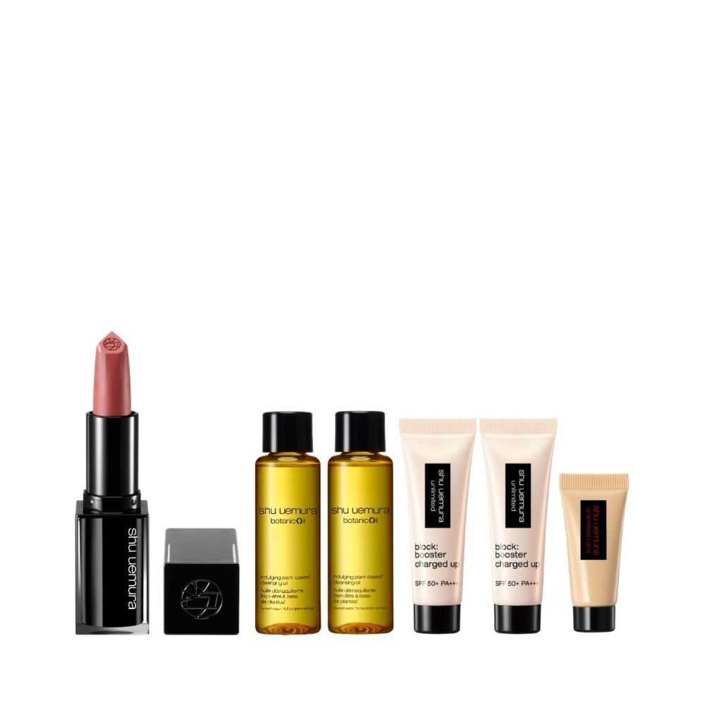 Receive 5-pc gift + 1 full size lipstick with $270 nett spend on Shu Umeura (Gift with Purchase) - Metro Singapore Departmental Store - Celebrating 69 Years in SG
