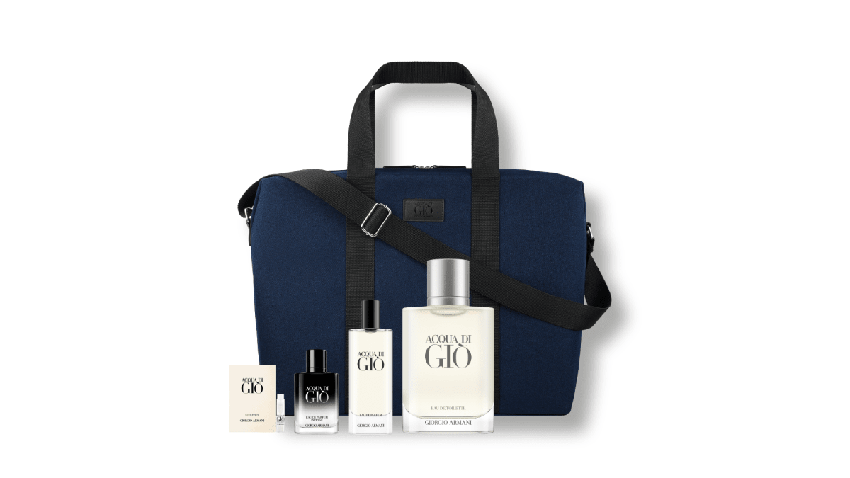 Receive 5-pc gift including full sized perfume with $280 nett spend on Giorgio Armani Fragrance for HIM (Gift with Purchase) - Metro Singapore Departmental Store - Celebrating 69 Years in SG