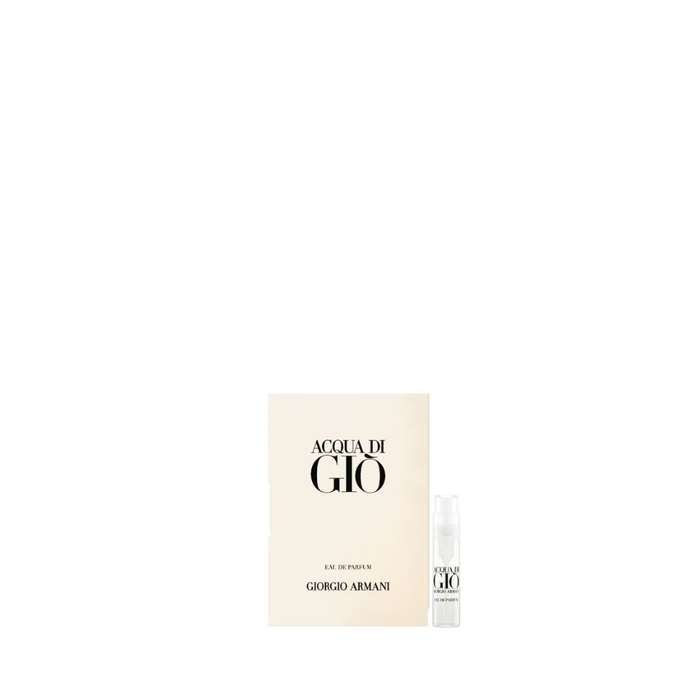 Receive Acqua Di Giò Homme EDP Vial 1.2ml with any purchase of Giorgio Armani Fragrance for HIM (Gift with Purchase) - Metro Singapore Departmental Store - Celebrating 69 Years in SG