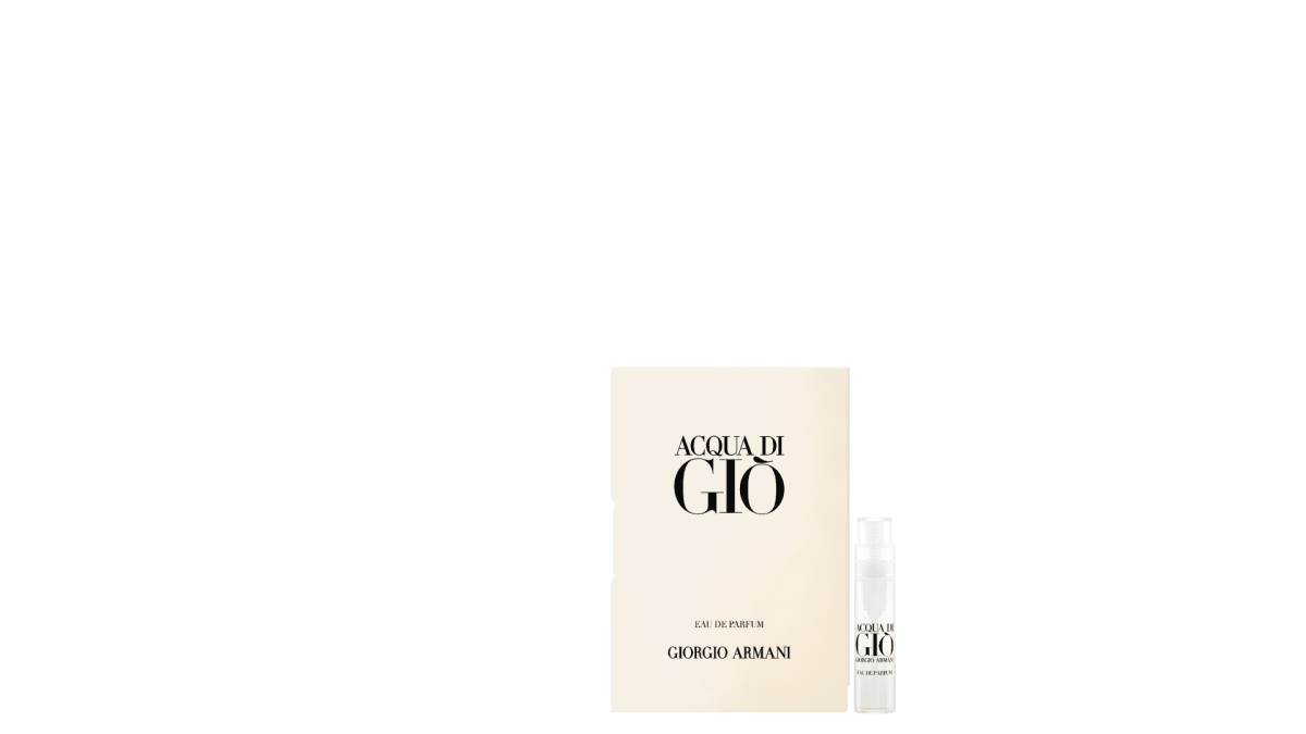 Receive Acqua Di Giò Homme EDP Vial 1.2ml with any purchase of Giorgio Armani Fragrance for HIM (Gift with Purchase) - Metro Singapore Departmental Store - Celebrating 69 Years in SG