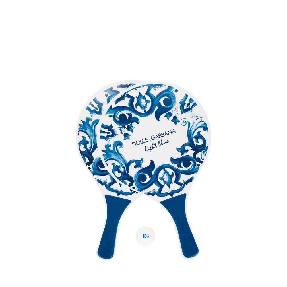 Receive additional light blue beach tennis set (worth $60) with $200 nett spend on Dolce&Gabbana (Gift with Purchase) - Metro Singapore Departmental Store - Celebrating 69 Years in SG