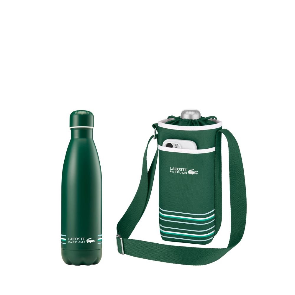 Receive additional water bottle & water bottle holder with $145 nett spend on Lacoste (Gift with Purchase) - Metro Singapore Departmental Store - Celebrating 69 Years in SG