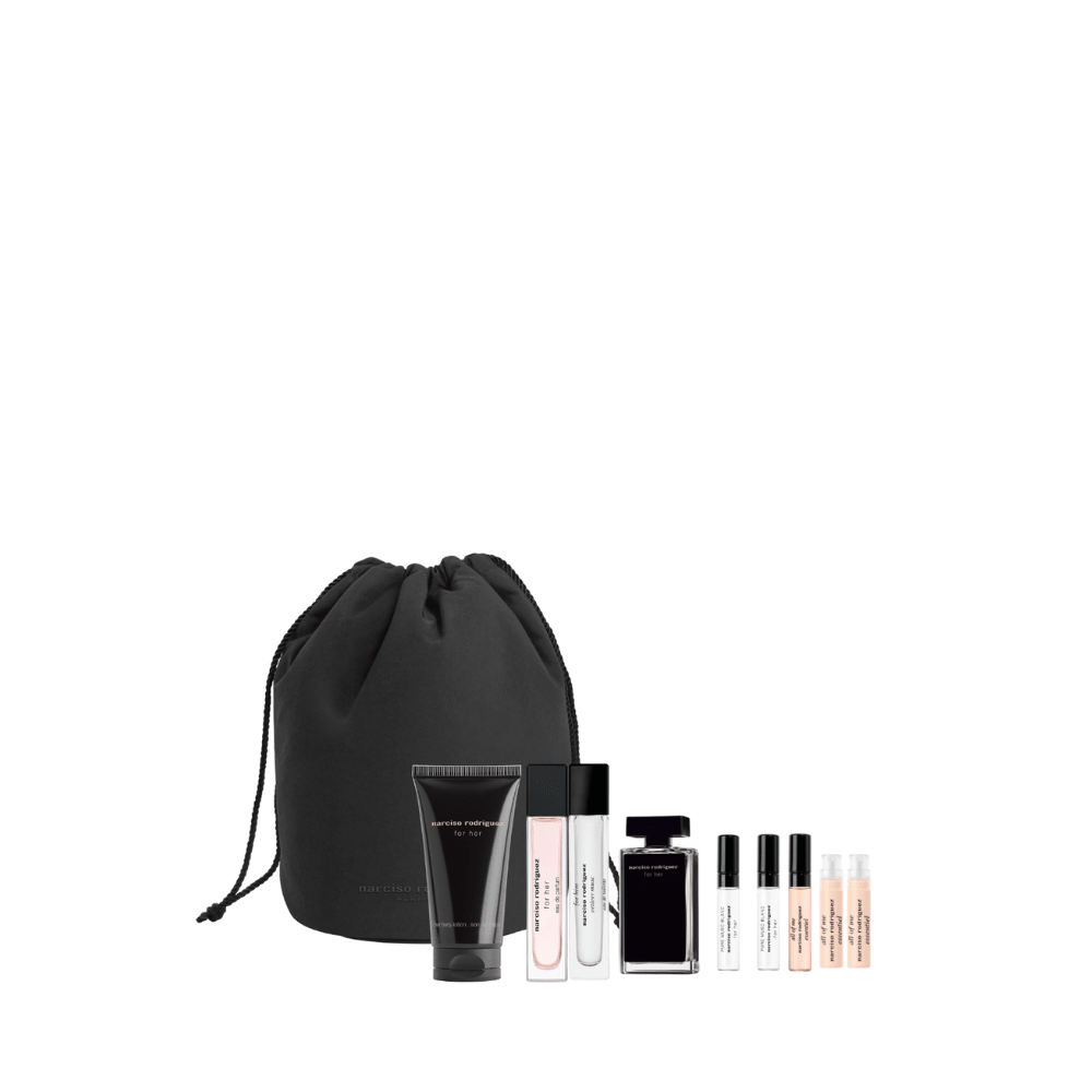 Receive an 11-piece gift set (Worth $182) with $300 nett spend on Narciso Rodriguez (Gift with Purchase) - Metro Singapore Departmental Store - Celebrating 69 Years in SG