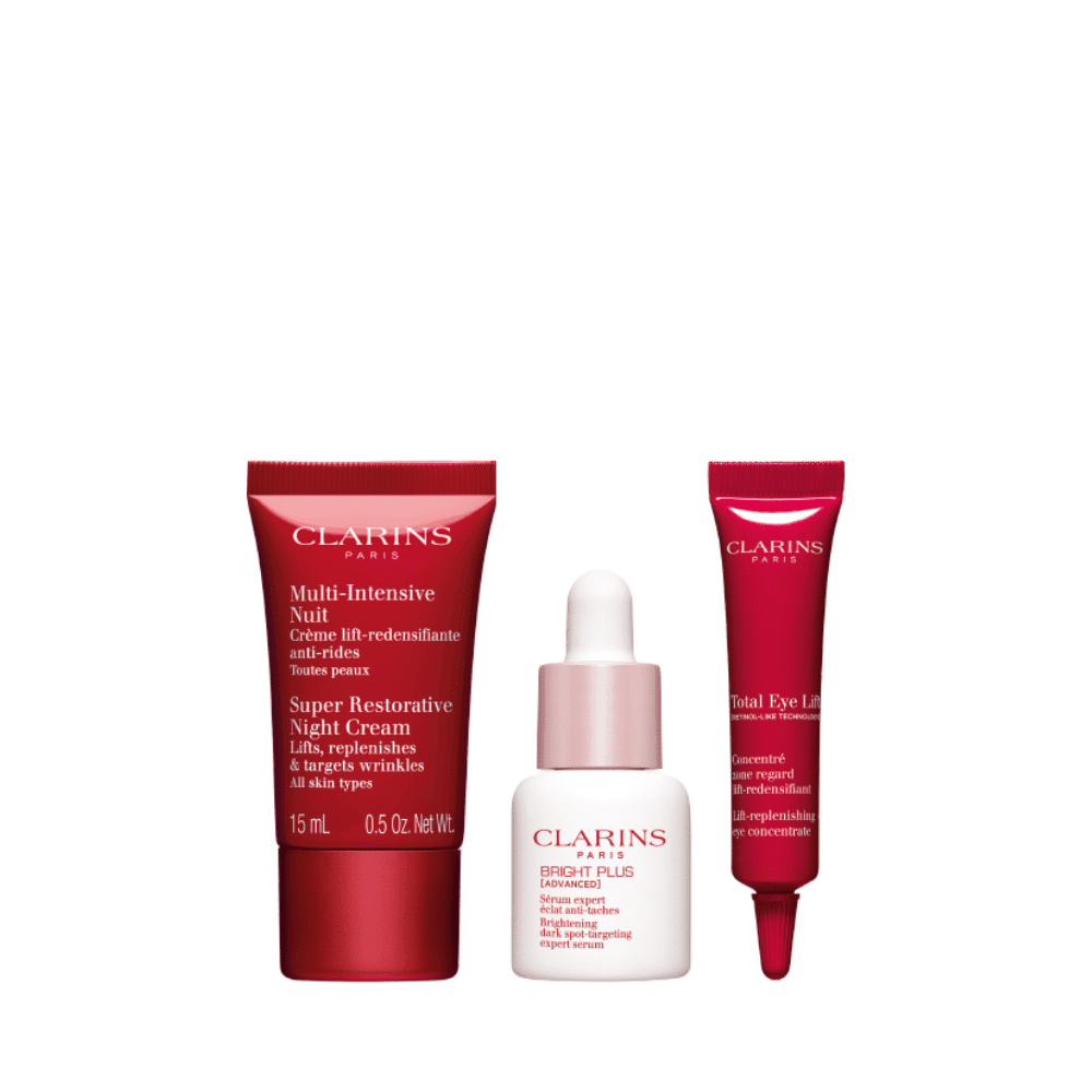 Receive an additional 3 - pc gift (Worth $177) with $500 nett spend on Clarins (Gift with Purchase) - Metro Singapore Departmental Store - Celebrating 69 Years in SG
