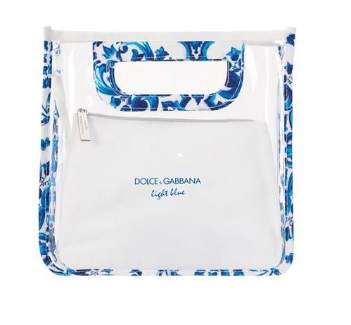 Receive Dolce&Gabbana Light Blue EDP Beach Bag with any purchase on Dolce&Gabbana (Gift with Purchase) - Metro Singapore Departmental Store - Celebrating 69 Years in SG