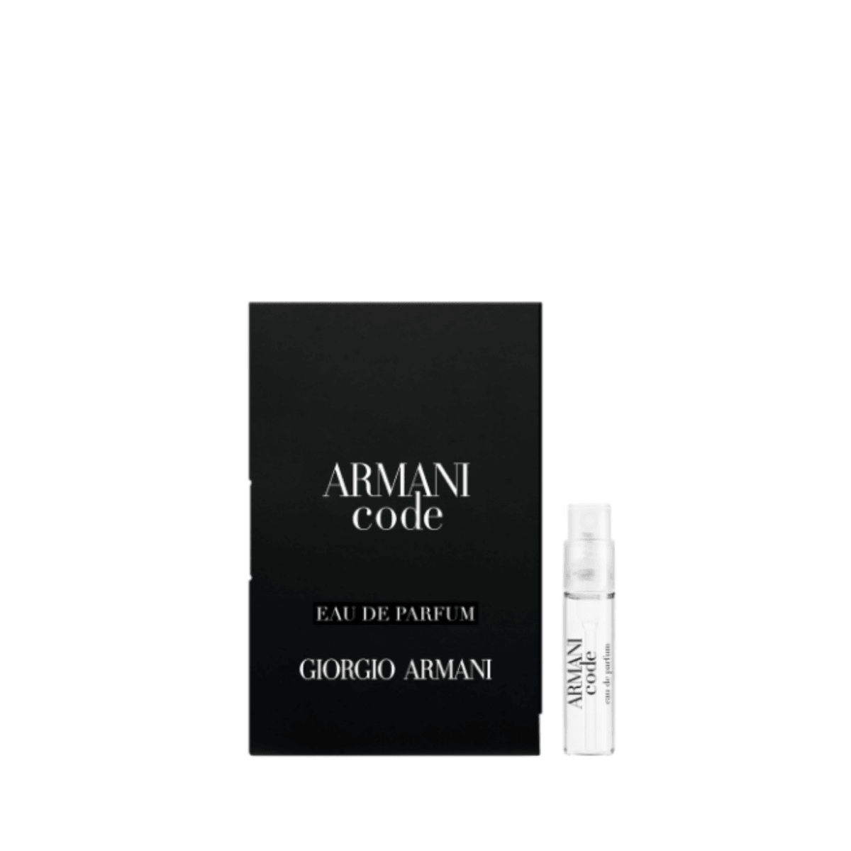 Receive New Code EDP 1.2ml with any purchase of Giorgio Armani For Him Fragrance (Gift with Purchase) - Metro Singapore Departmental Store - Celebrating 69 Years in SG
