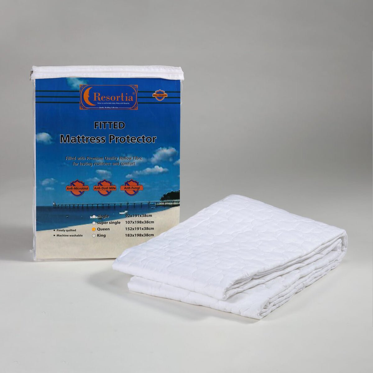 Resortia Fitted Mattress Protector - Metro Singapore Departmental Store - Celebrating 69 Years in SG