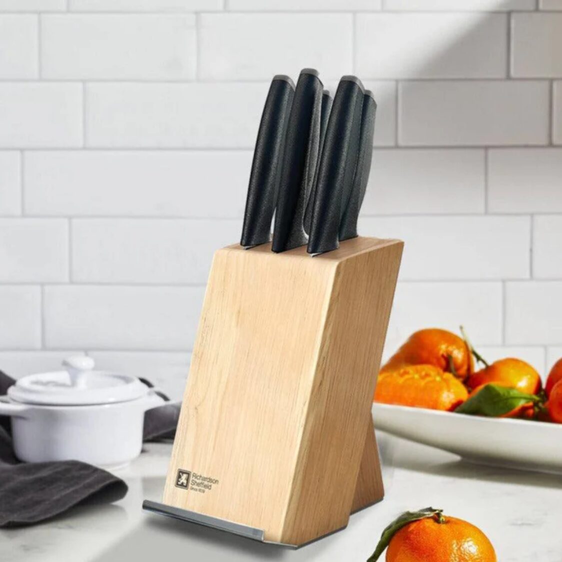 Richardson Sheffield Advantage 5pc Knife Block Set (ADVANTAGE - 5PC) - Metro Singapore Departmental Store - Celebrating 69 Years in SG