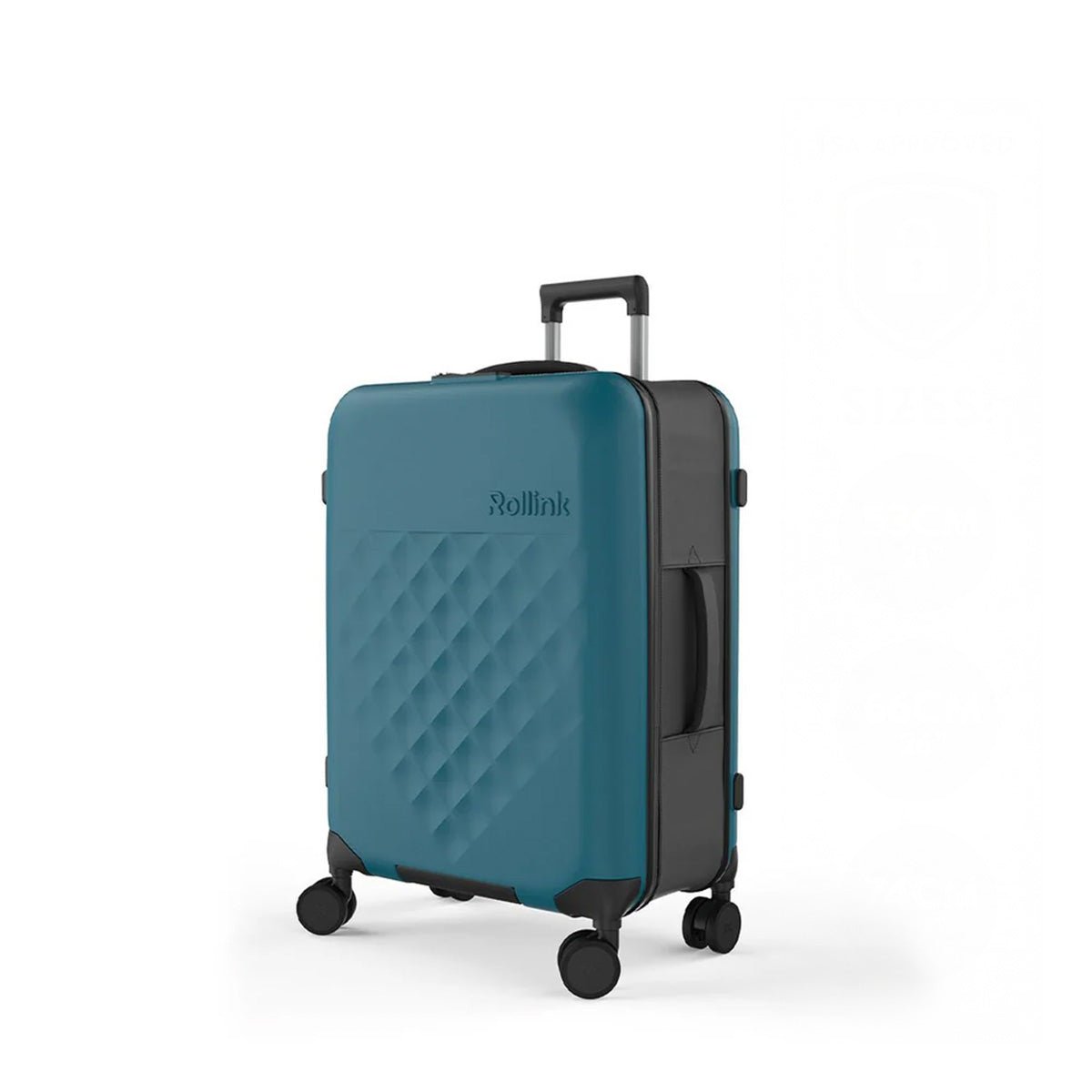 Rollink VEGA 360 Flex 4Wheel Spinner Luggage - Deep Lagoon - Metro Singapore Departmental Store - Celebrating 69 Years in SG