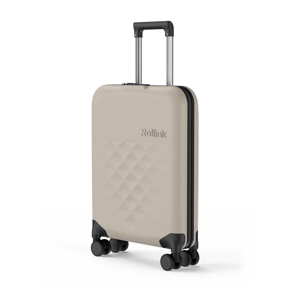 Rollink VEGA 360 Flex 4Wheel Spinner Luggage - Warm Grey - Metro Singapore Departmental Store - Celebrating 69 Years in SG