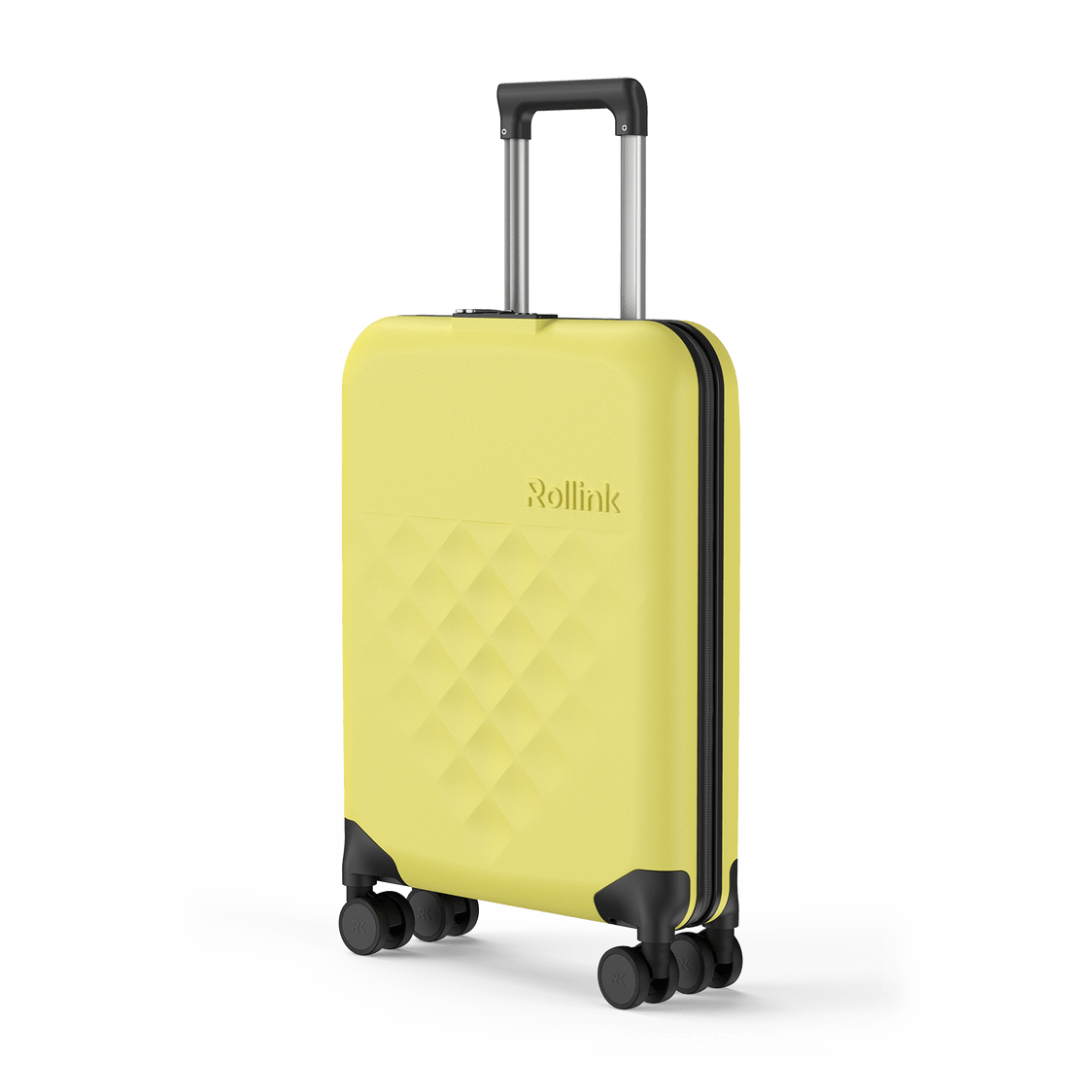 Rollink VEGA 360 Flex 4Wheel Spinner Luggage - Yellow Iris - Metro Singapore Departmental Store - Celebrating 69 Years in SG