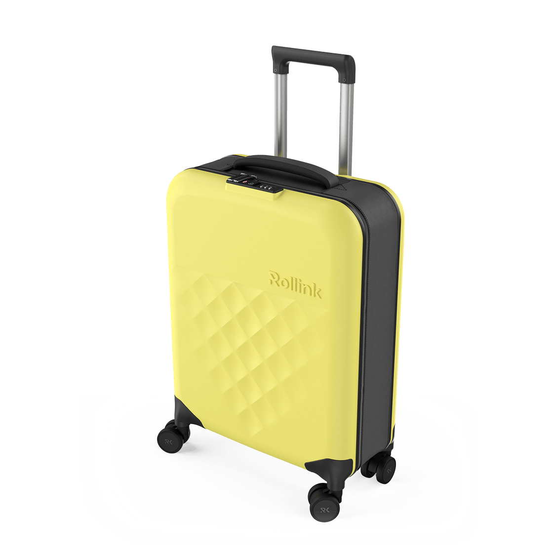 Rollink VEGA 360 Flex 4Wheel Spinner Luggage - Yellow Iris - Metro Singapore Departmental Store - Celebrating 69 Years in SG