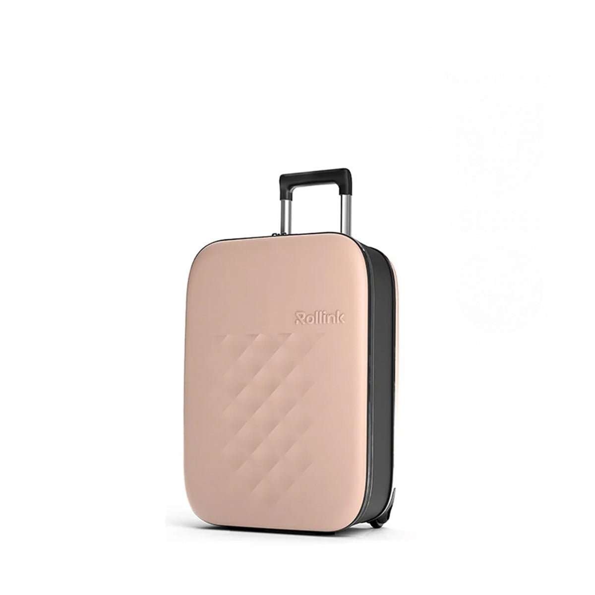 Rollink VEGA II Flex 21" Collapsible Carryon Suitcase - Rose Smoke - Metro Singapore Departmental Store - Celebrating 69 Years in SG