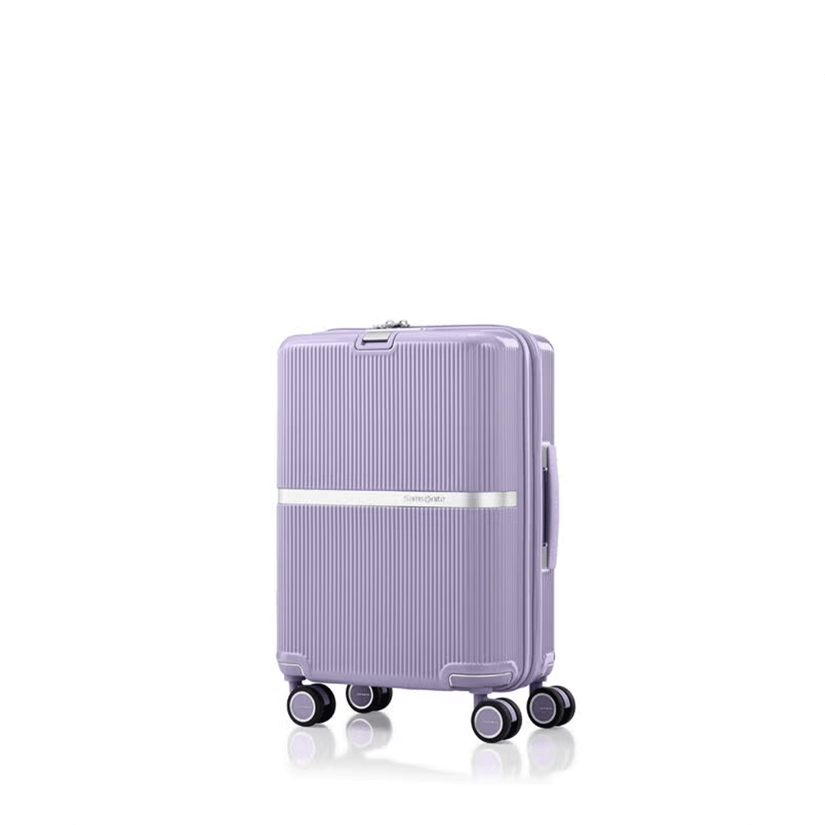 Samsonite Minter Spinner Glossy Lavender - Metro Singapore Departmental Store - Celebrating 69 Years in SG