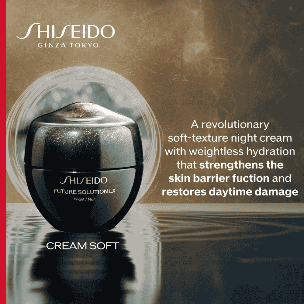 Shiseido Future Solution LX Total Regenerating Cream Soft - Metro Singapore Departmental Store - Celebrating 69 Years in SG