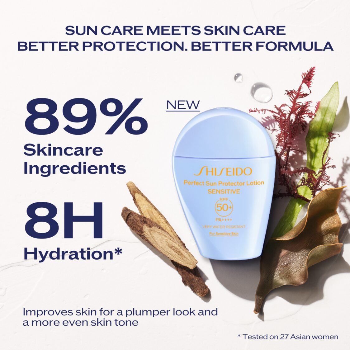 Shiseido Global SunCare Perfect Sun Protector Lotion Sensitive - Metro Singapore Departmental Store - Celebrating 69 Years in SG