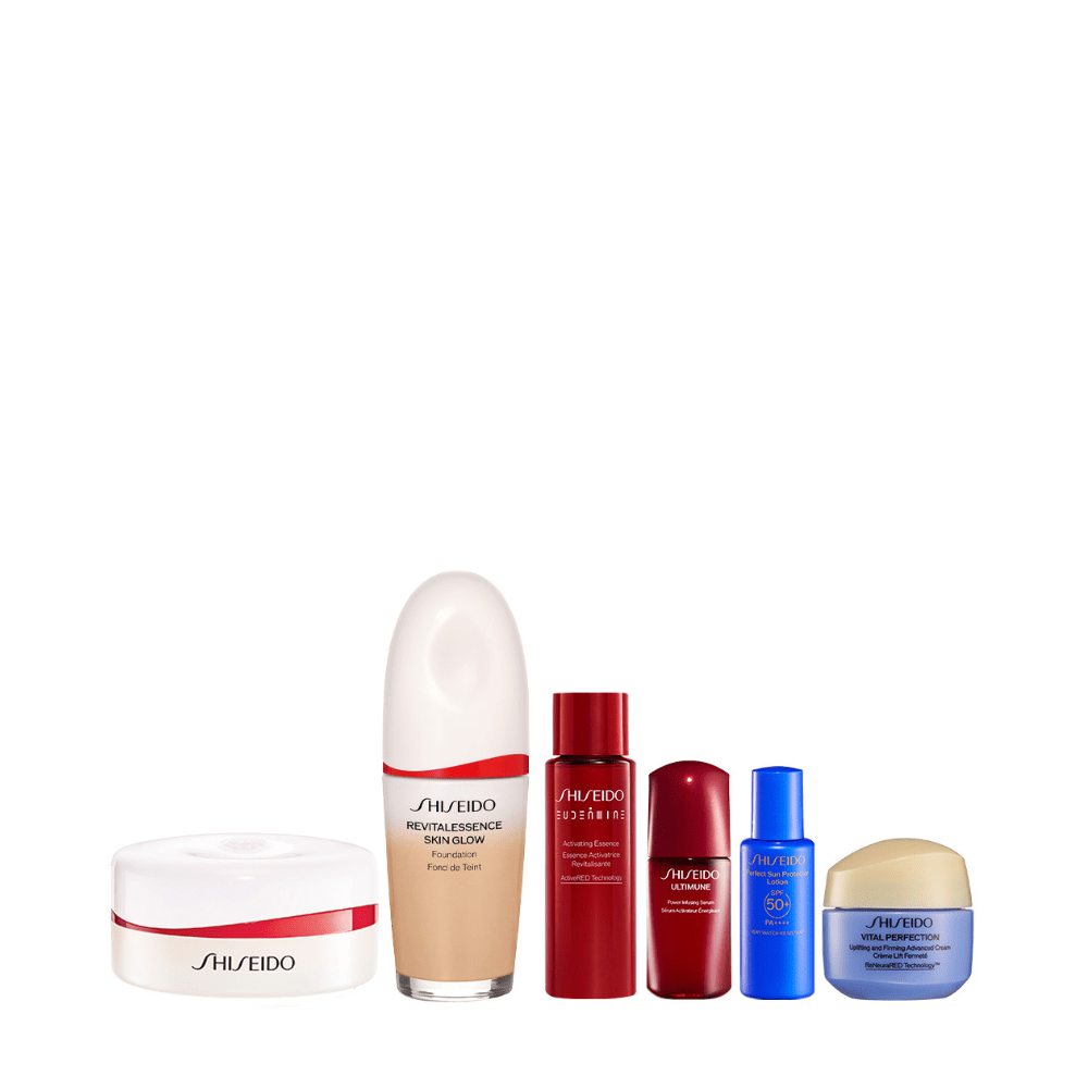 Shiseido RevitalEssence Flawless Glow Duo Set (Worth $313) - Metro Singapore Departmental Store - Celebrating 69 Years in SG
