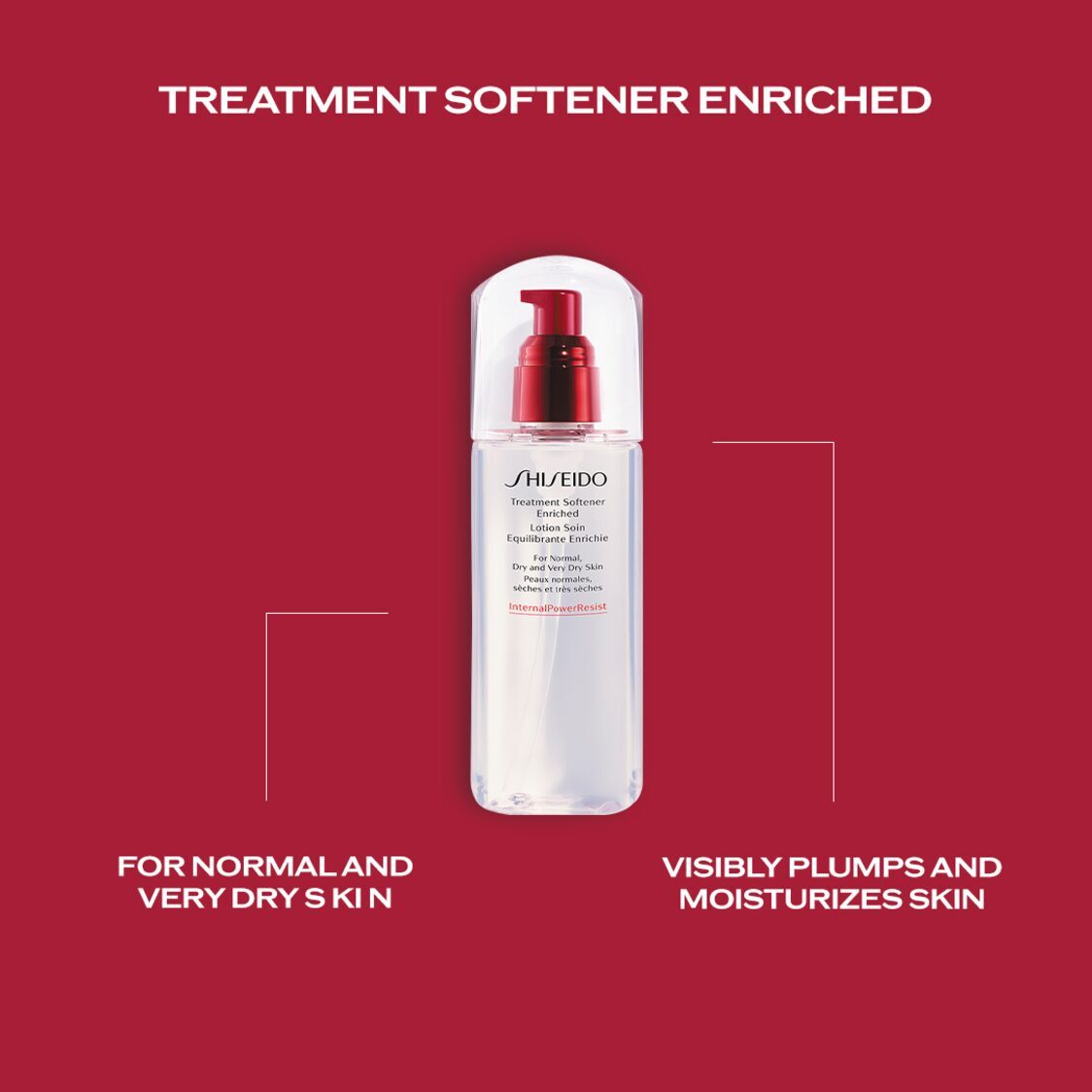 Shiseido Treatment Softener Enriched - Metro Singapore Departmental Store - Celebrating 69 Years in SG