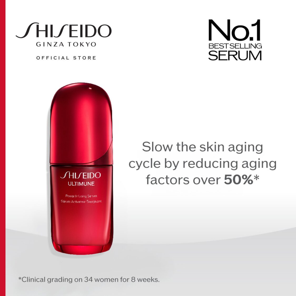 Shiseido Ultimune Power Infusing Serum Refill - Metro Singapore Departmental Store - Celebrating 69 Years in SG