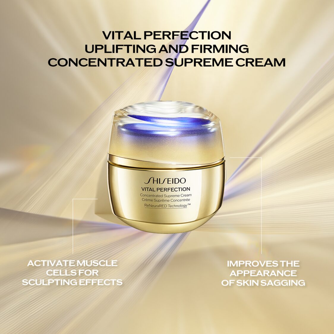 Shiseido Vital Perfection Concentrated Supreme Cream 50ml - Metro Singapore Departmental Store - Celebrating 69 Years in SG