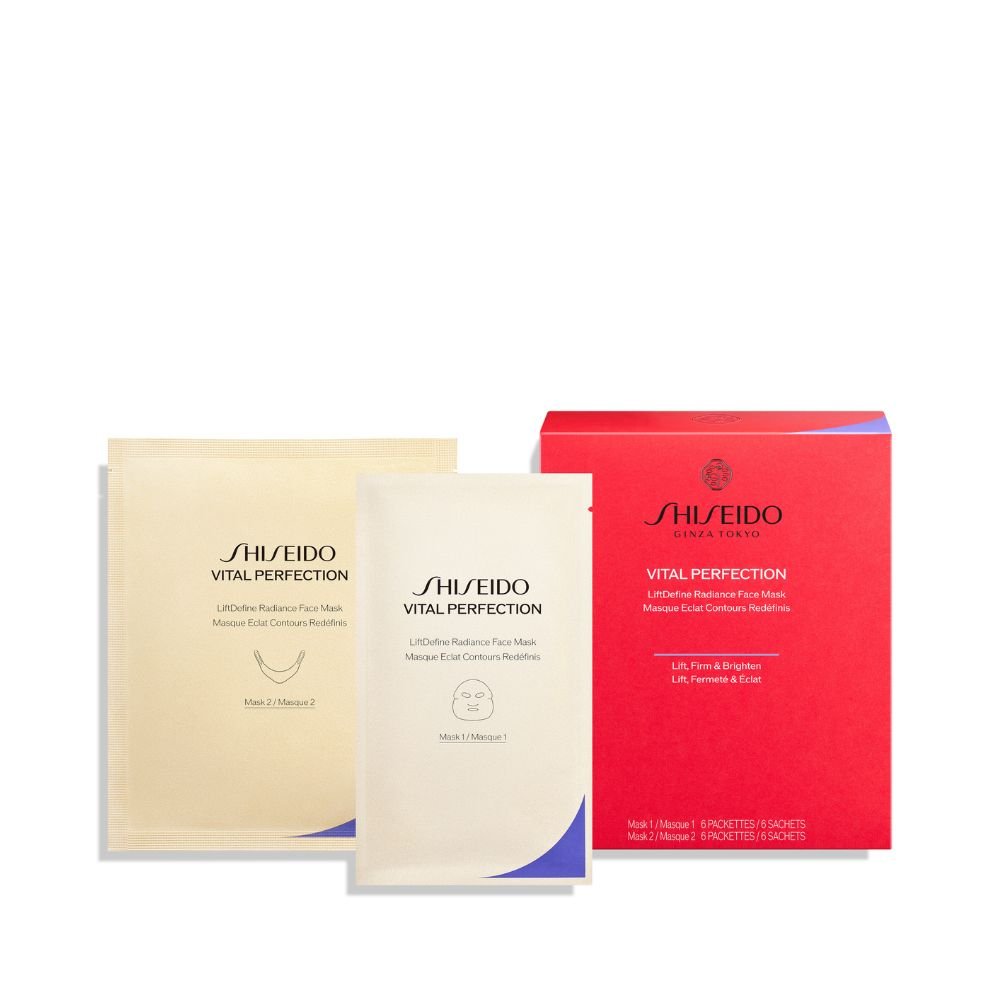 Shiseido Vital Perfection LiftDefine Radiance Face Mask - Metro Singapore Departmental Store - Celebrating 69 Years in SG