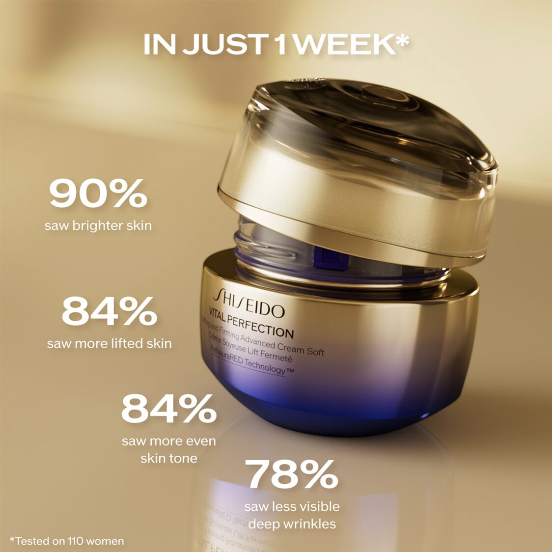 Shiseido Vital Perfection Uplifting and Firming Advanced Cream Soft 50ml Refill - Metro Singapore Departmental Store - Celebrating 69 Years in SG