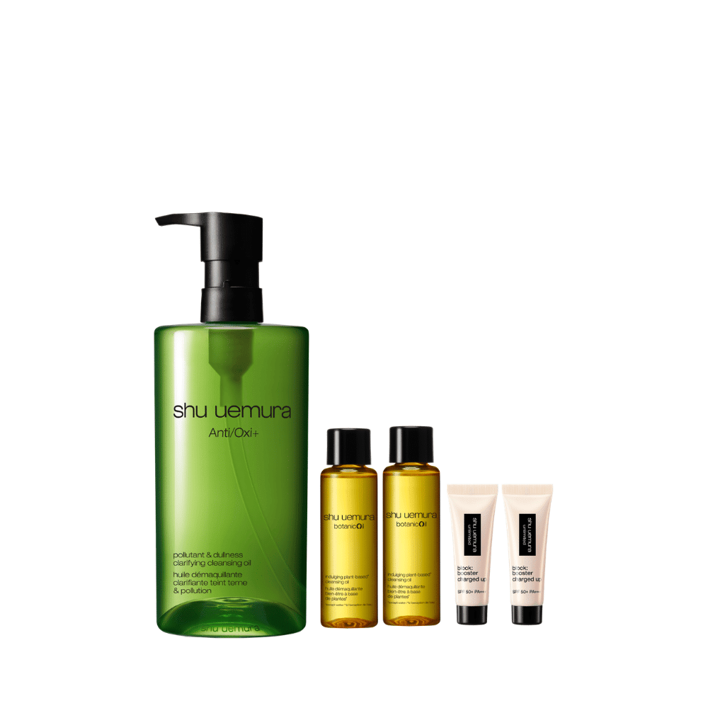 Shu Uemura Anti/Oxi+ Pollutant & Dullness Clarifying Cleansing Oil 450ml Set (worth $250) - Metro Singapore Departmental Store - Celebrating 69 Years in SG