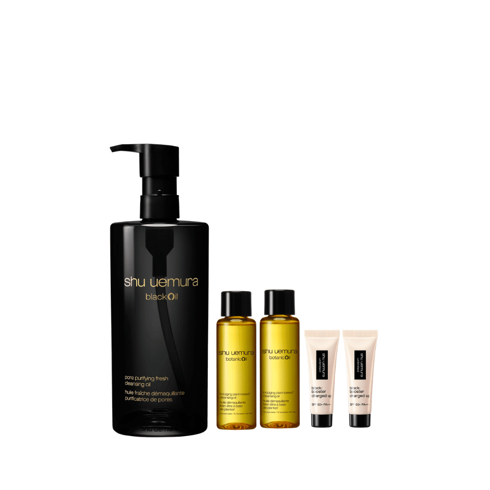 Shu Uemura BlackOil Cleansing Oil 450ml Set (worth $267) - Metro Singapore Departmental Store - Celebrating 69 Years in SG