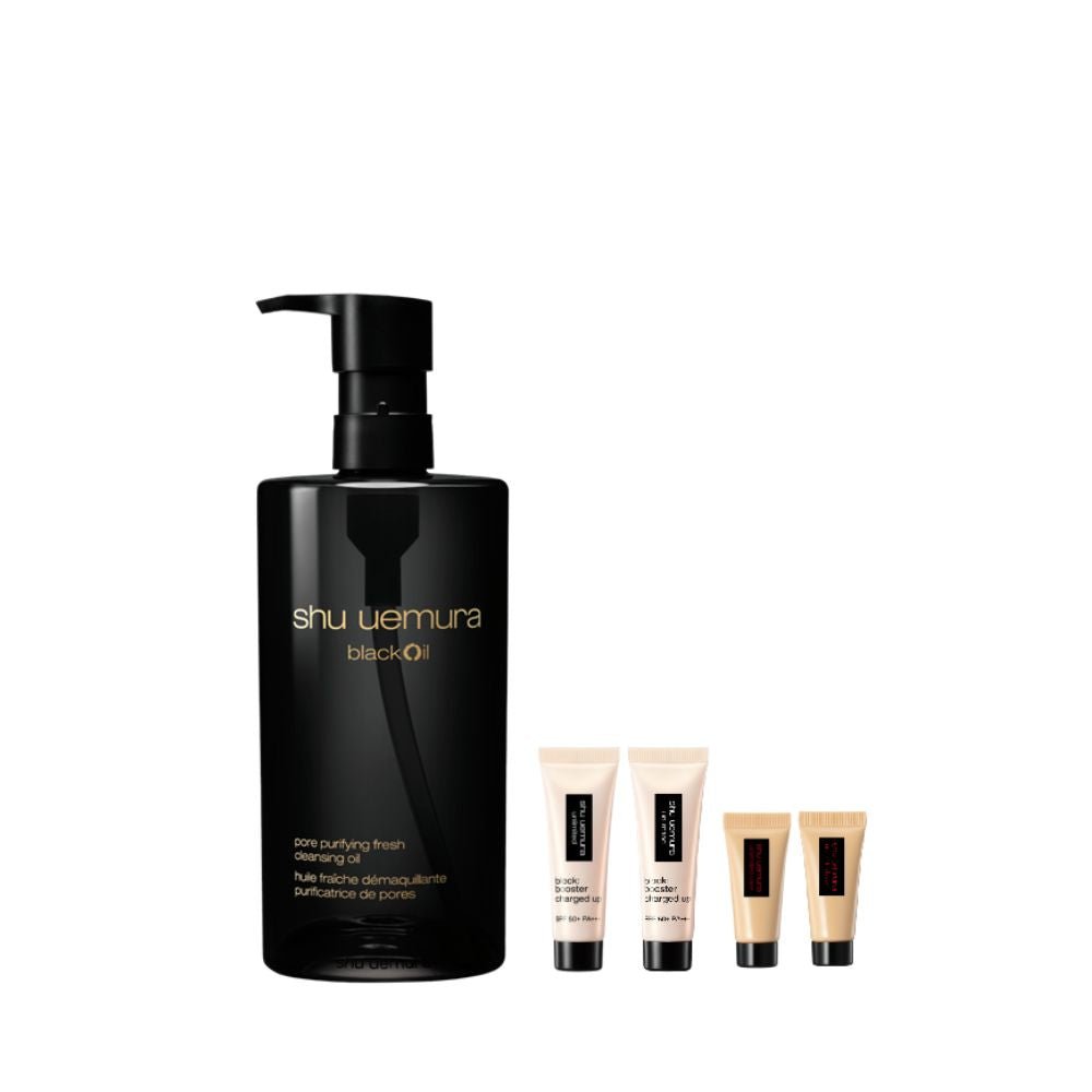 Shu Uemura BlackOil Cleansing Oil 450ml Set (worth $281) - Metro Singapore Departmental Store - Celebrating 69 Years in SG