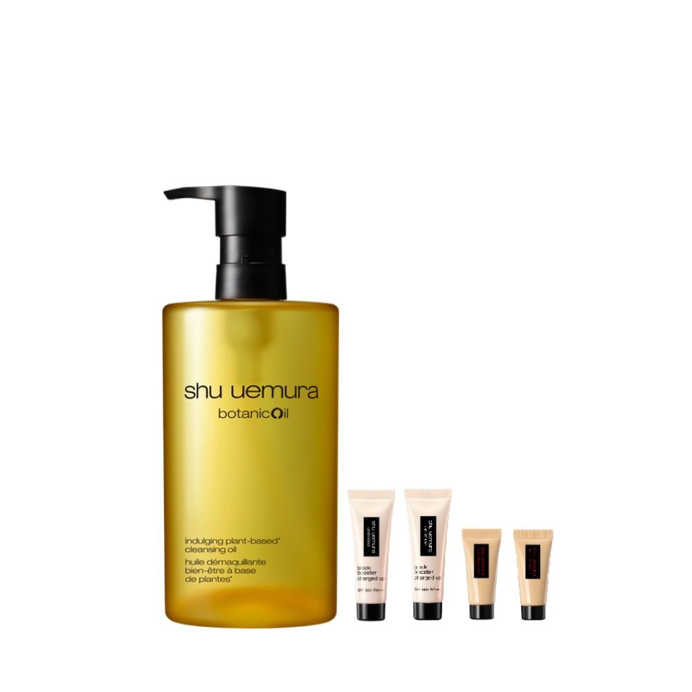 Shu Uemura BotaniCleansing Oil Indulging Plant-Based Cleansing Oil 450ml Set (worth $284) - Metro Singapore Departmental Store - Celebrating 69 Years in SG