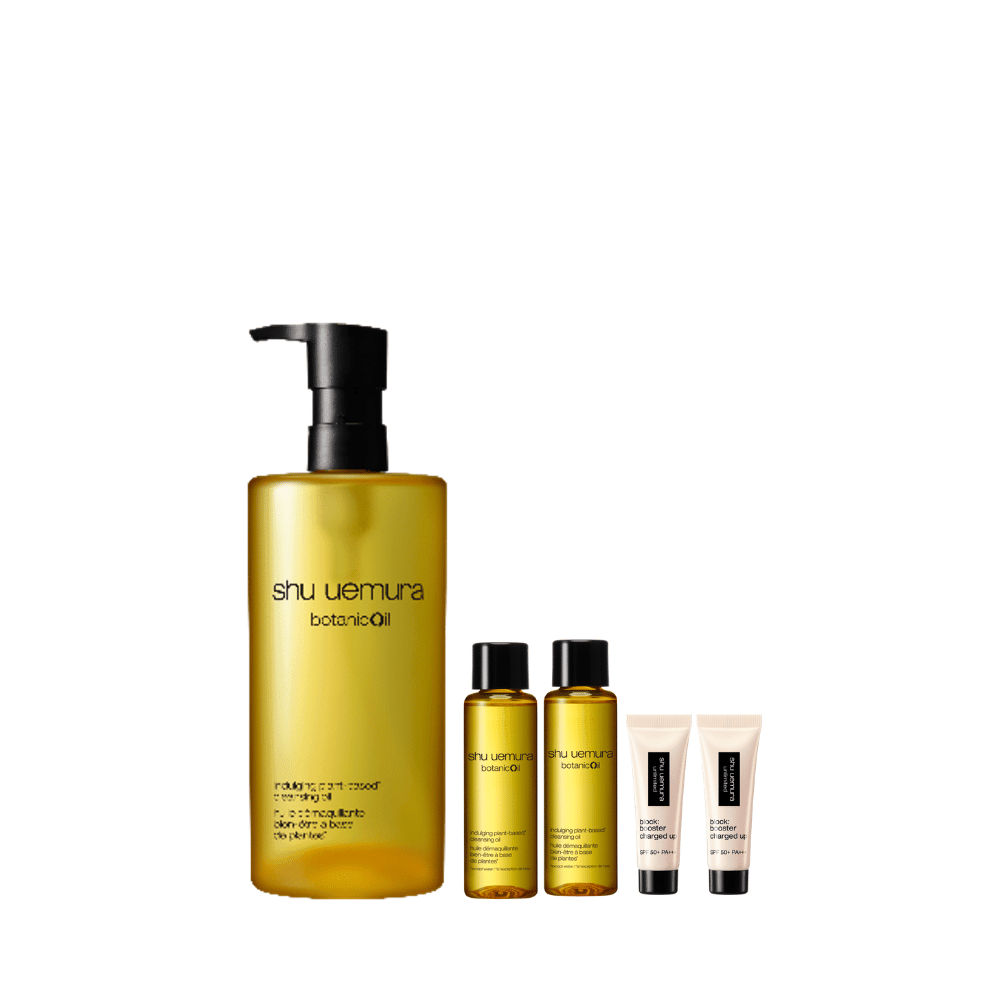 Shu Uemura Botanicoil Indulging Plant - Based Cleansing Oil 450ml Set (worth $270) - Metro Singapore Departmental Store - Celebrating 69 Years in SG