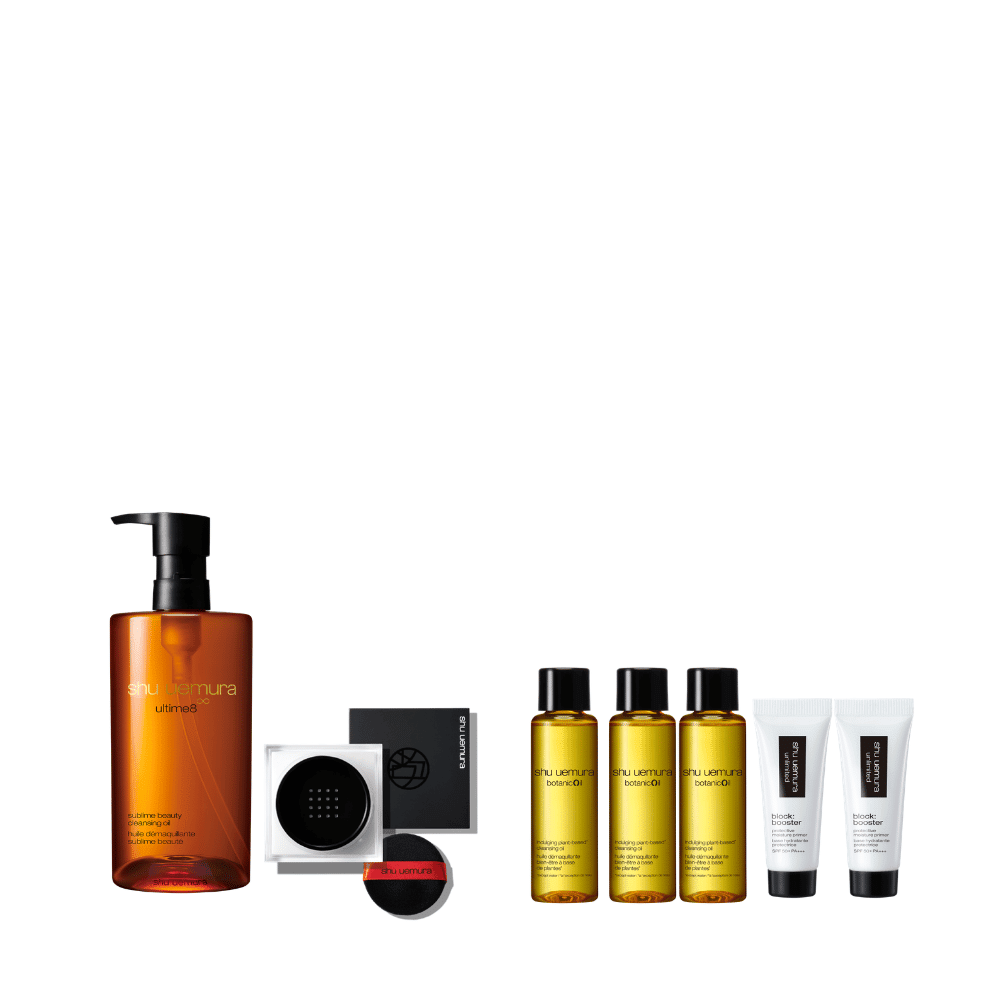 Shu Uemura Ultime8 Sublime Cleansing Oil 450ml & Mopo Loose Powder Set (worth $382) - Metro Singapore Departmental Store - Celebrating 69 Years in SG