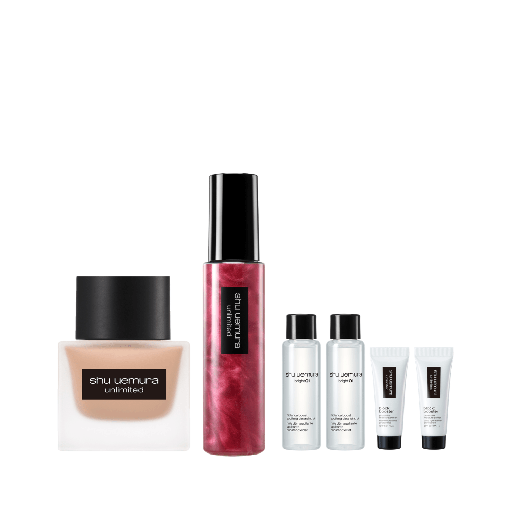Shu Uemura Unlimited Fluid Foundation & Mist Set (worth $232) - Metro Singapore Departmental Store - Celebrating 69 Years in SG