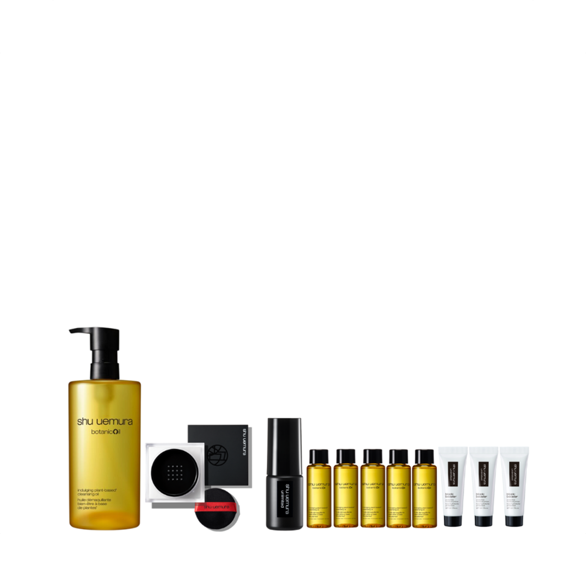 Shu Uemura Botanicoil Cleansing Oil + Mopo Loose Powder Set (Worth $461)