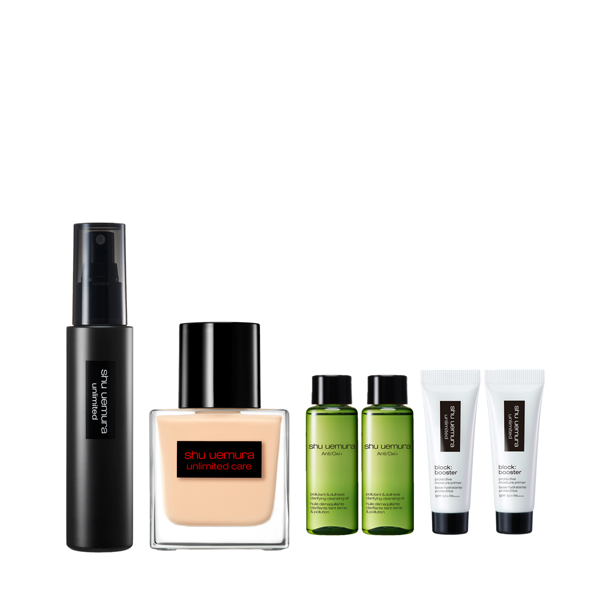 Shu Uemura Unlimited Set (Worth $234)