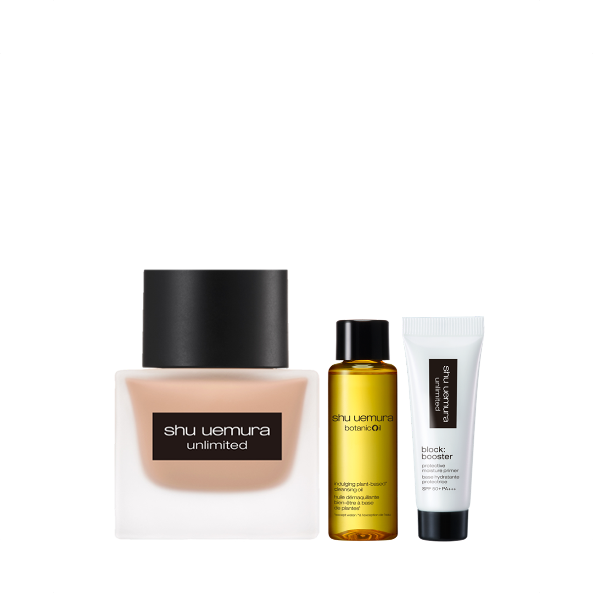 Shu Uemura Unlimited Fluid Foundation Set (worth $147)