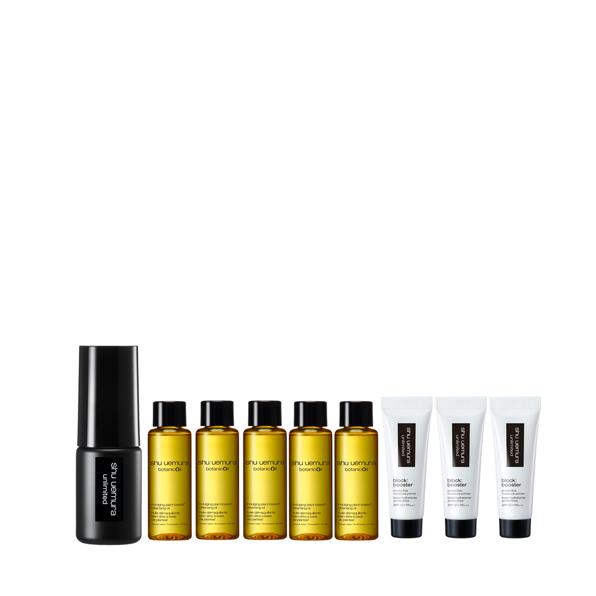 Shu Uemura Botanicoil Cleansing Oil + Tsuya Care Foundation Set (Worth $496) Gifts