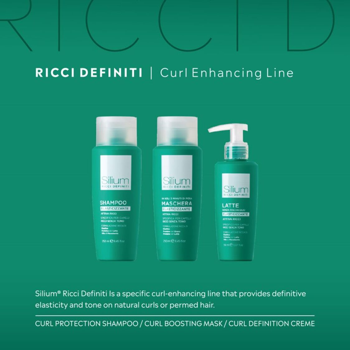 Silium Ricci Definiti Shampoo 500ml - Metro Singapore Departmental Store - Celebrating 69 Years in SG