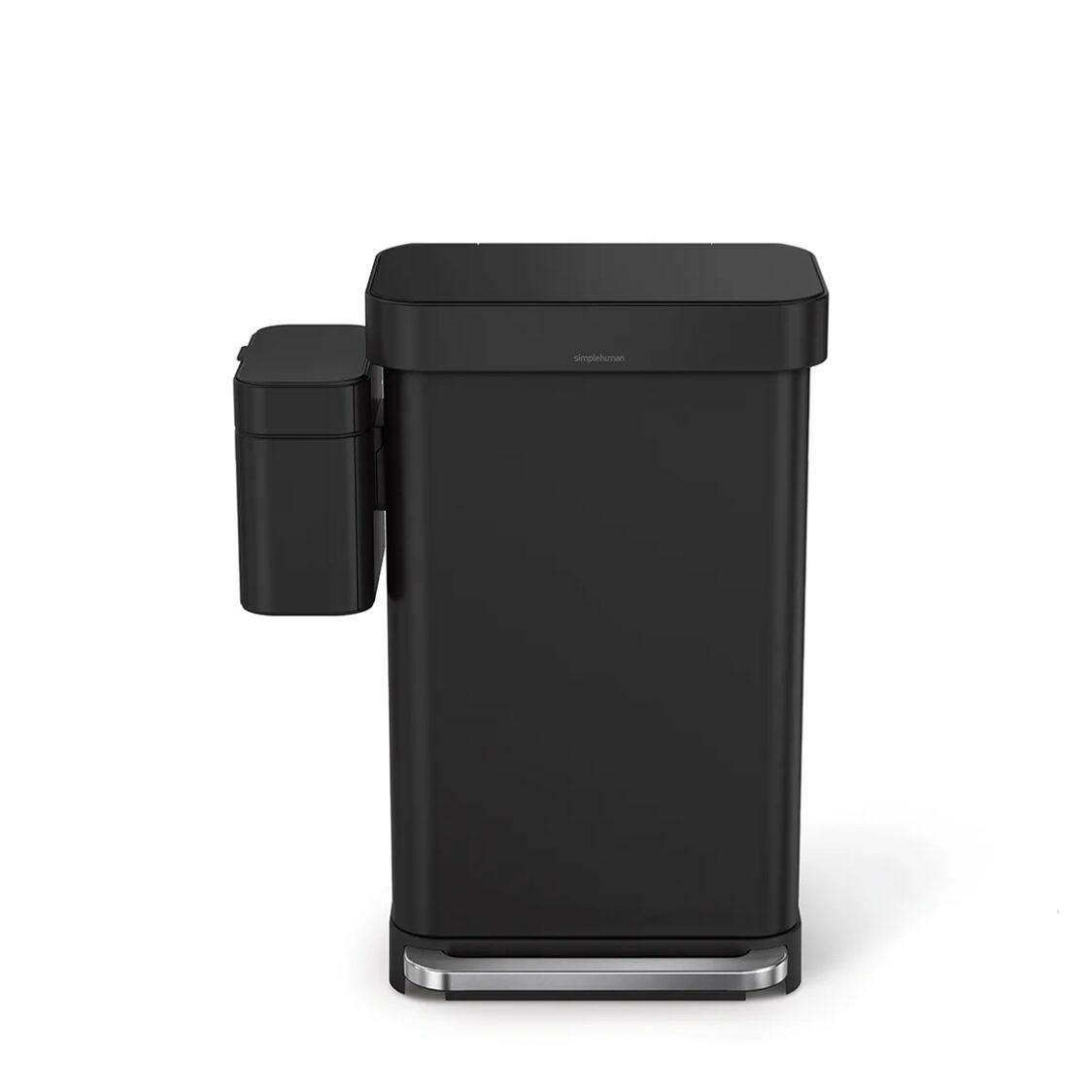 Simplehuman 4L Compost Bin Matt Black CW1647 - Metro Singapore Departmental Store - Celebrating 69 Years in SG