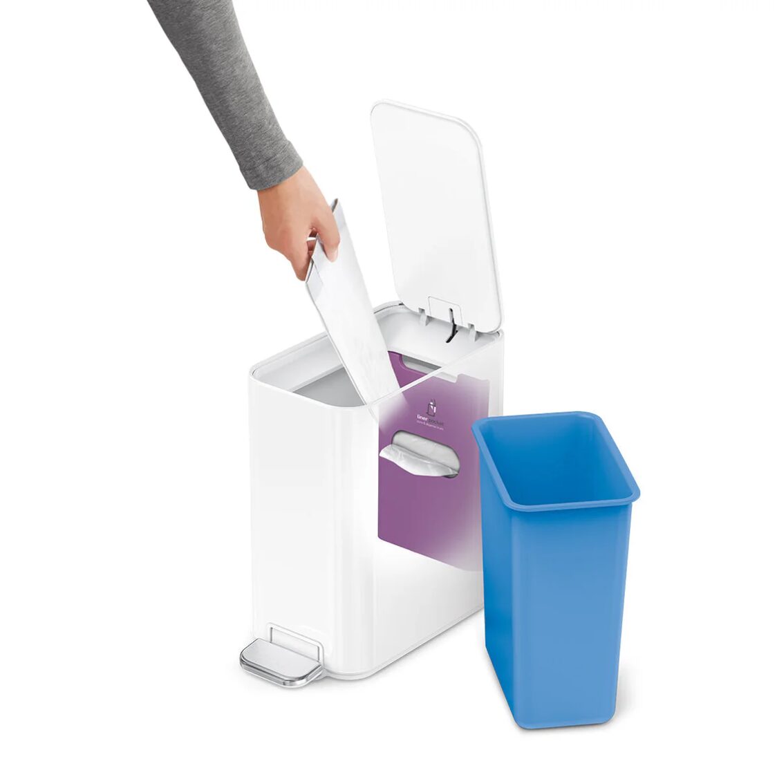 Simplehuman 5L Slim Step Bin - Metro Singapore Departmental Store - Celebrating 69 Years in SG