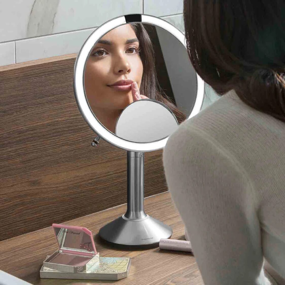 Simplehuman Sensor Mirror Trio 8" - Metro Singapore Departmental Store - Celebrating 69 Years in SG