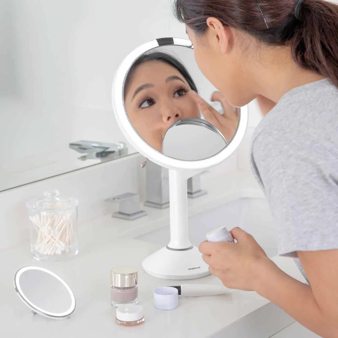 Simplehuman Sensor Mirror Trio 8" - Metro Singapore Departmental Store - Celebrating 69 Years in SG