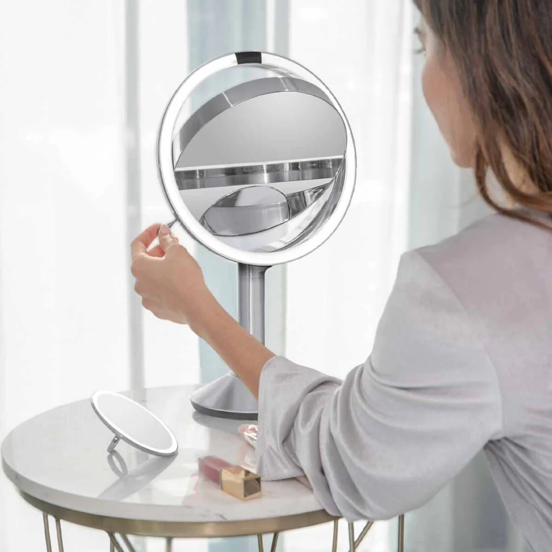 Simplehuman Sensor Mirror Trio 8" - Metro Singapore Departmental Store - Celebrating 69 Years in SG