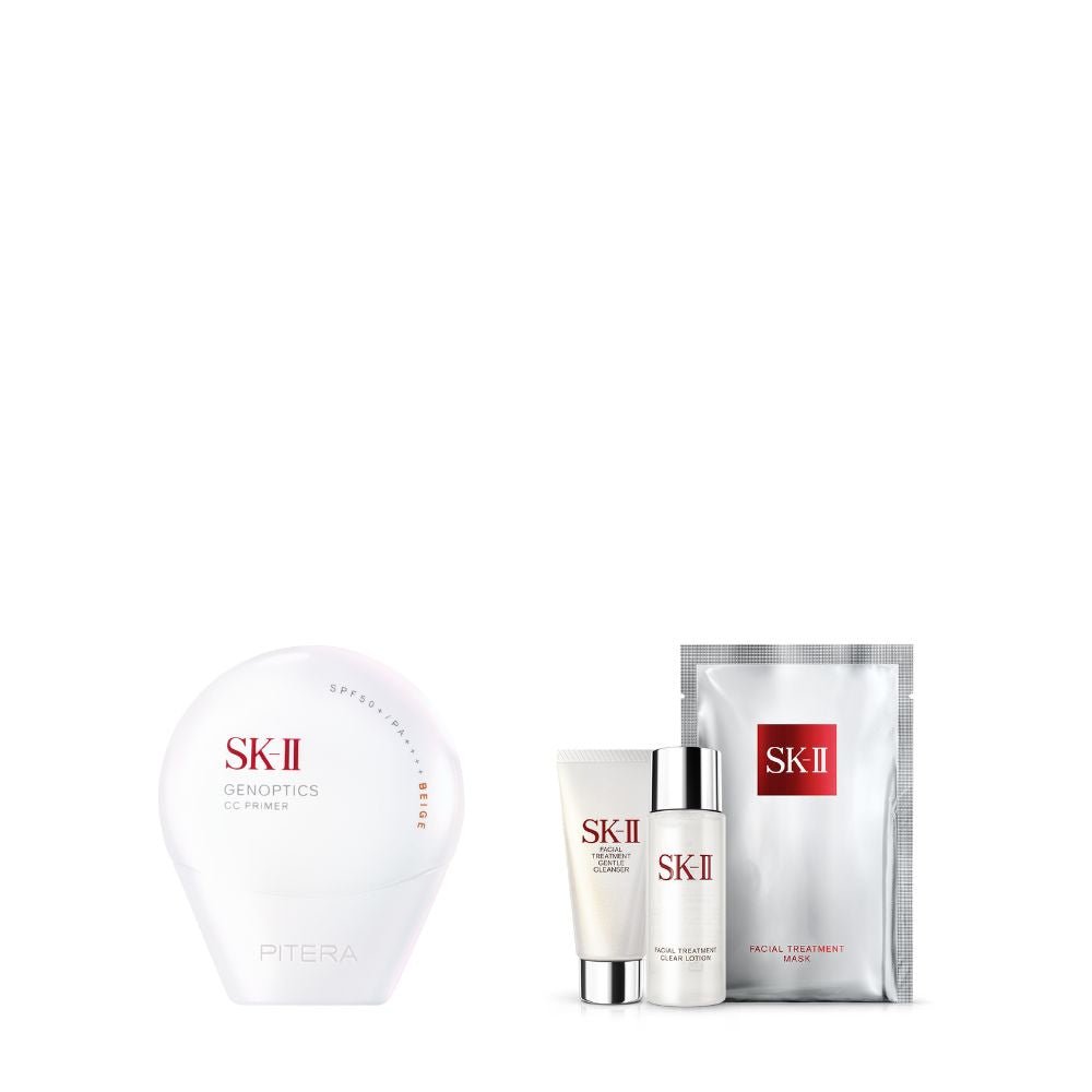SK-II CC Primer Beige Set (Worth $161) - Metro Singapore Departmental Store - Celebrating 69 Years in SG