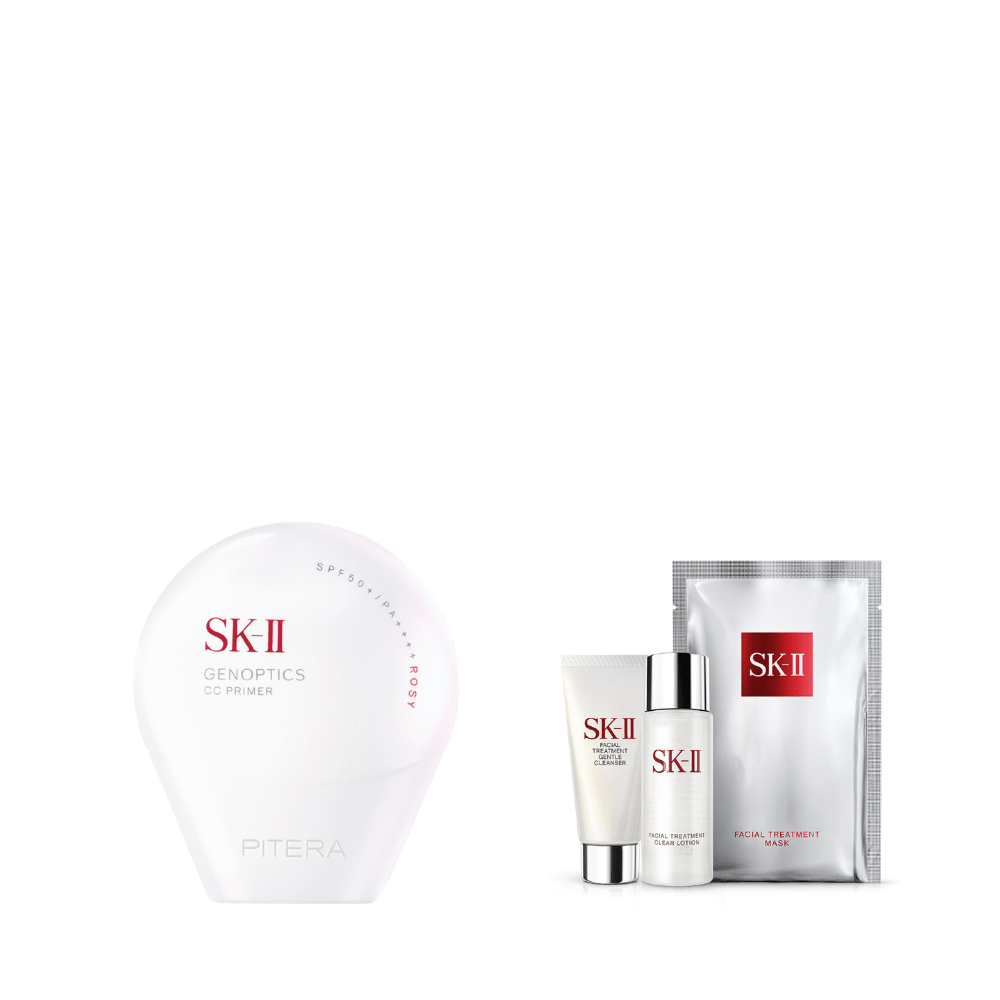 SK-II GenOptics CC Primer Set (worth $161) - Metro Singapore Departmental Store - Celebrating 69 Years in SG