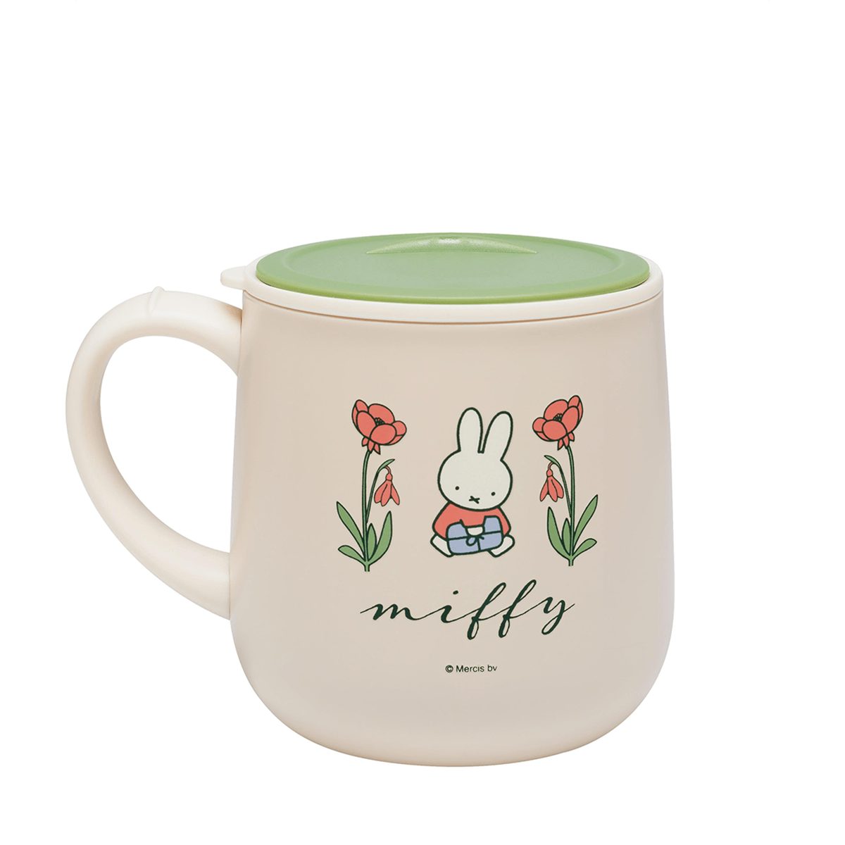 Snapware 360ml Stainless Steel Tumbler - Miffy Floral (Olive) - Metro Singapore Departmental Store - Celebrating 69 Years in SG